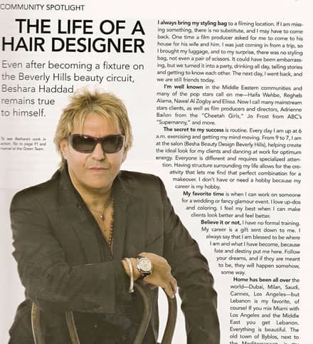 The life of a Hair Designer