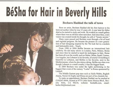 Besha for Hair in Beverly Hills